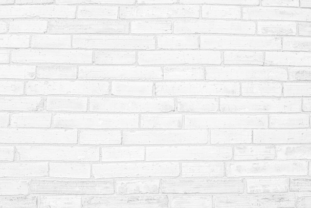 White Brick Wall Taustaa Maaseutuhuoneessa. Abstrakti Weathered rakenne värjätään vanha Stucco. - Valokuva, kuva