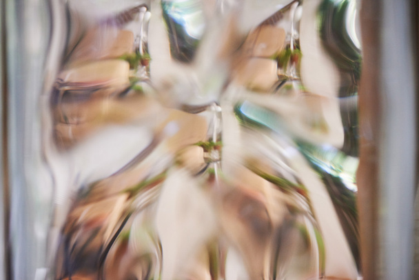 cores abstratas por trás de um vidro curvo: marrom
 - Foto, Imagem