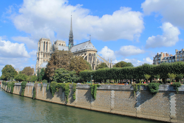Cathédrale Notre Dame à Paris, France - Φωτογραφία, εικόνα
