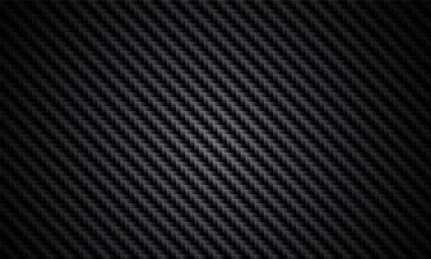 Σκούρα ίνες άνθρακα Aramid Fiber Kevlar μοτίβο ευρύ φόντο - Διάνυσμα, εικόνα