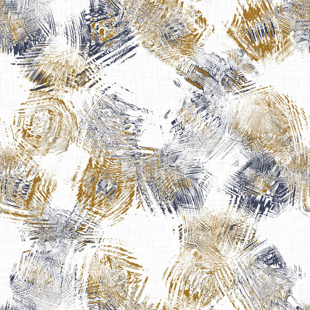 Masculine geometric glitch seamless pattern. Distorted navy blue white retro geo shape for men fashion. Modern retro dark moody style design swatch. High resolution repeatable tile. - Photo, Image