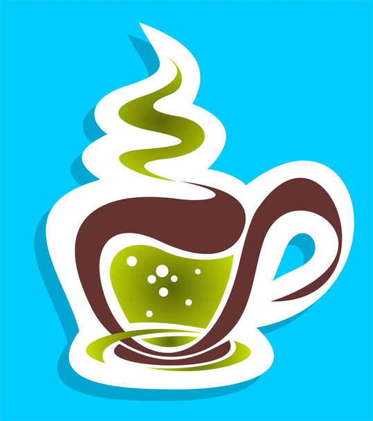 xícara de chá estilizado
 - Foto, Imagem