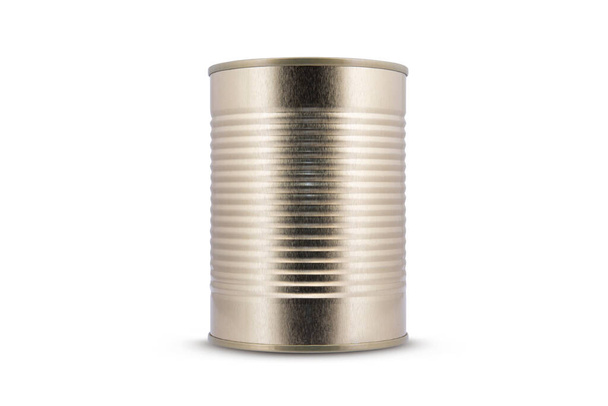 Tin can isolated on white background  - Foto, immagini