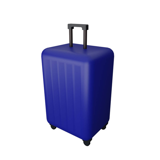 3d rendering of suitcase travel with holiday concept - Photo, Image