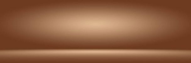 Абстрактний розкішний темно-коричневий і коричневий фон шпалер використовується для віньєтки рамок, презентацій, студійних фонів, дощок, ламінату для меблів і підлоги плитки
. - Фото, зображення