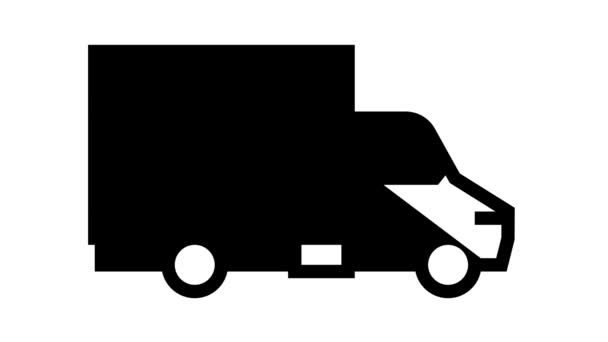вантажівка цілодобово безкоштовна анімація службової лінії доставки
 - Кадри, відео