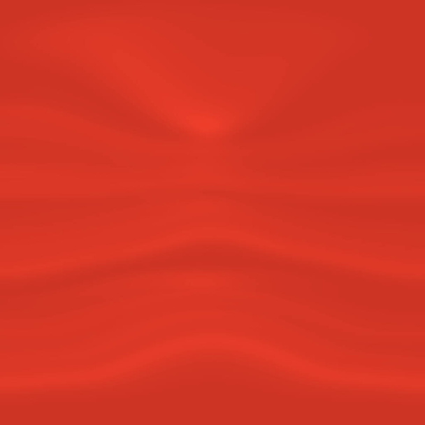 Abstract red light studio background with gradient. - Photo, Image