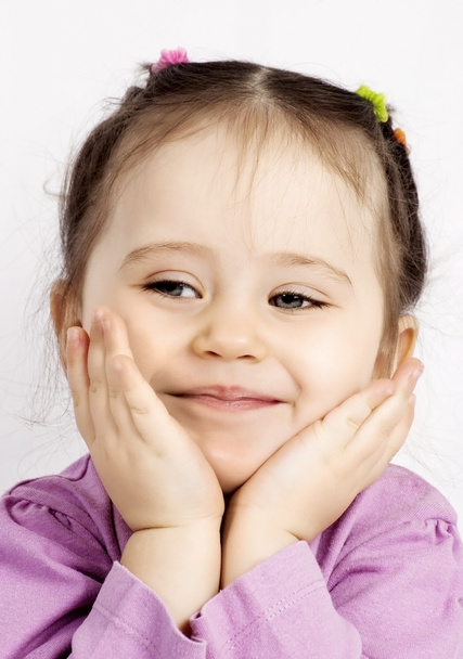 The smiling child - Фото, изображение