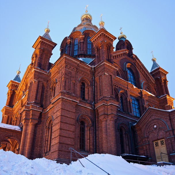 Kathedraal van Uspenski in Helsinki - Foto, afbeelding