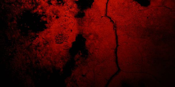 Sötét fal ijesztő háttér. Grunge textúra beton - Fotó, kép