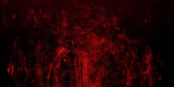 Vörös háttér. Sötét grunge vörös textúra beton - Fotó, kép