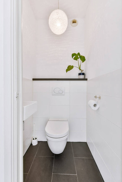 Small clean restroom - Фото, зображення