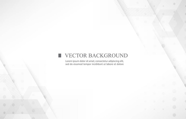  Abstract white geometric vector wallpaper - Vektori, kuva