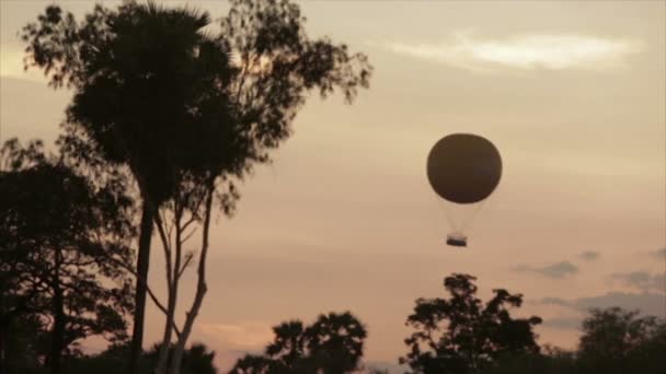 Sonnenuntergang im Ballon - Filmmaterial, Video