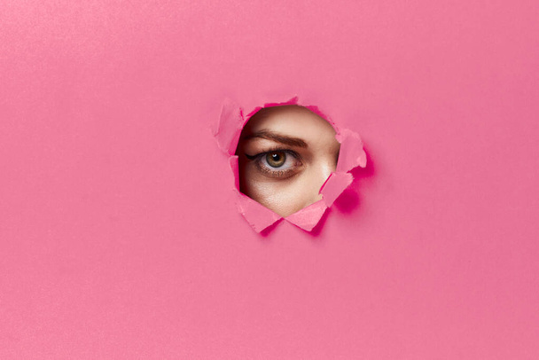 womens lips pink poster glamor lifestyle fashion - Фото, зображення