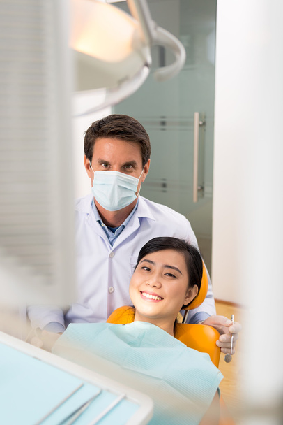 Zahnarzt und Patient - Foto, Bild