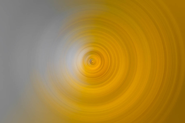 Sfocatura radiale giallo scuro sfumata. Abstrazione - Foto, immagini
