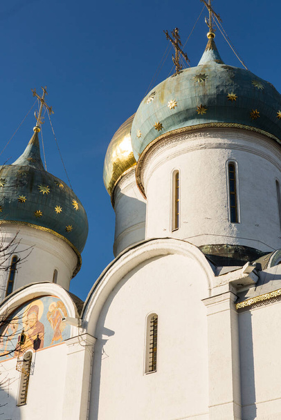 church with golden domes, christian church - Valokuva, kuva