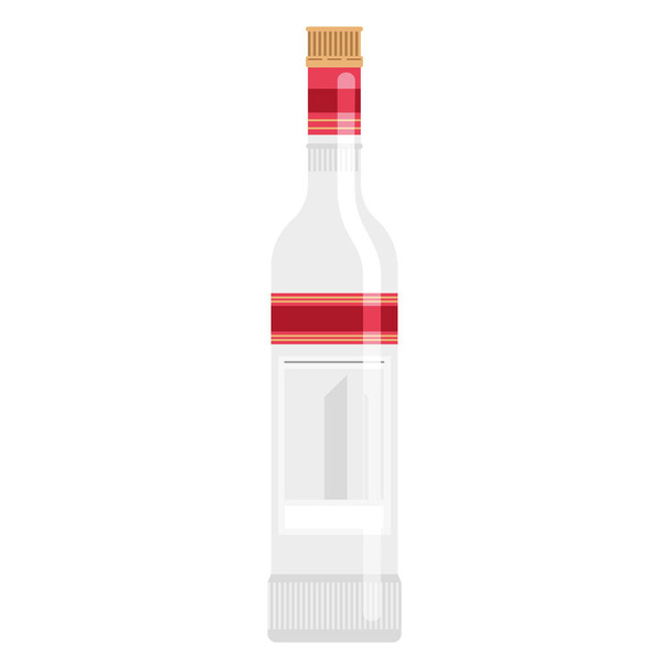 vodka ruský drink - Vektor, obrázek