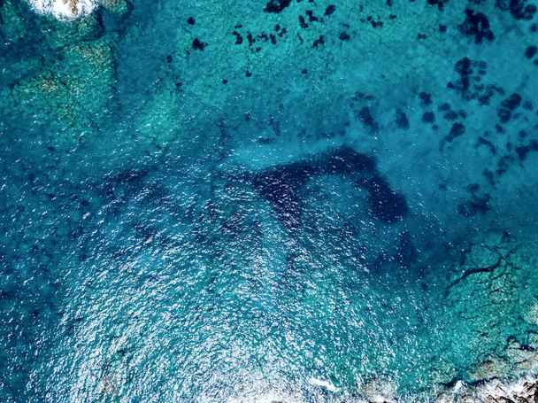 Aerial view of the ocean. - Foto, Imagen