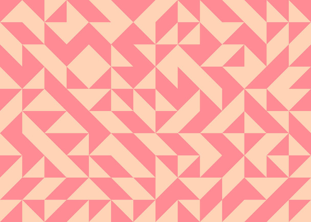 Abstraktes geometrisches Muster, nahtlose Vektorillustration - Vektor, Bild