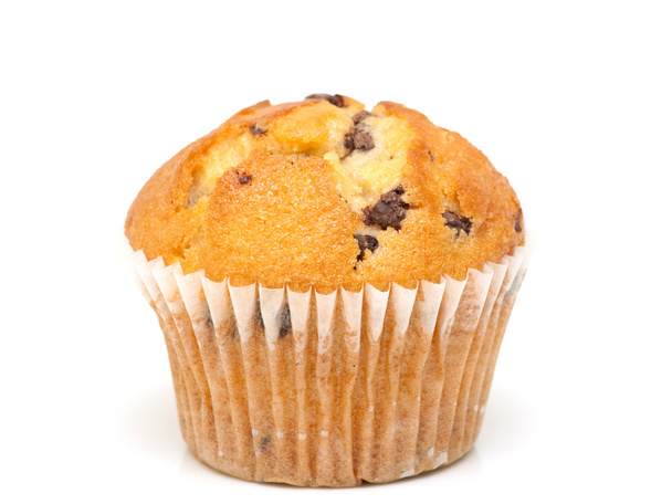 Fresh chocolate muffin close-up - Foto, immagini
