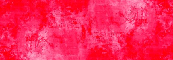 Astratto rosa magenta acquerello dipinto carta texture sfondo banner panorama - Foto, immagini