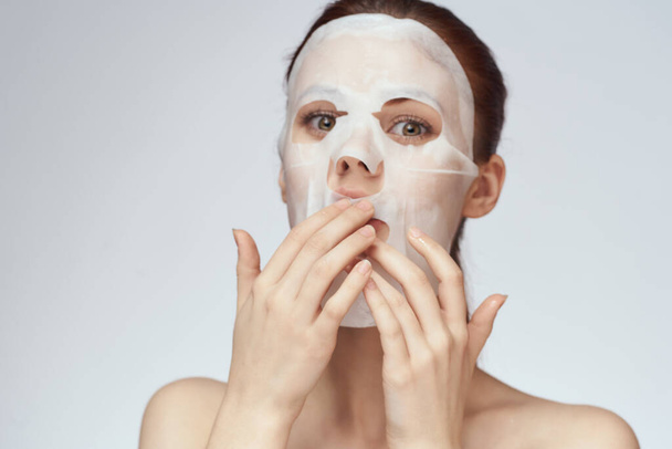 face mask rejuvenation clean skin spa treatments - Foto, immagini