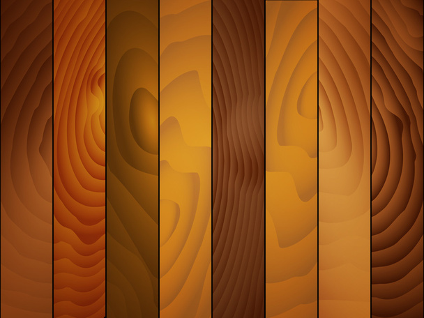 Wood board texture background, vector - Vector, Image