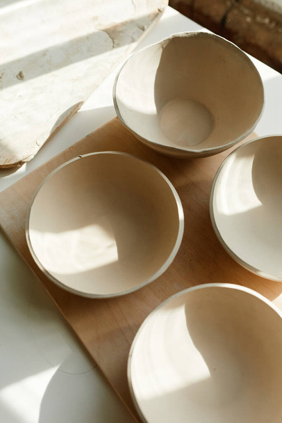 Minimal Ceramics Background - Photo, Image
