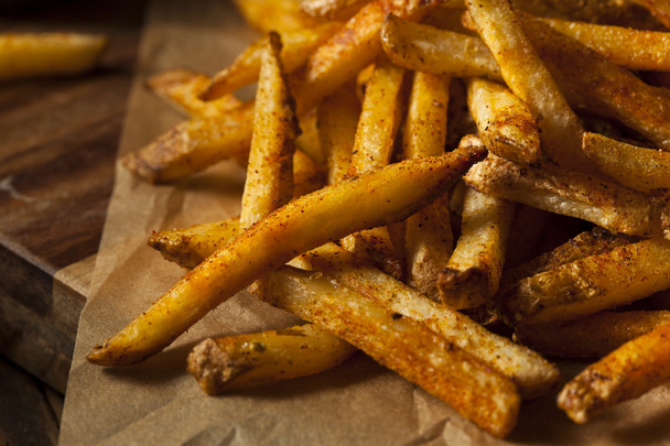 Cajun Seasoned French Fries - Foto, Imagem