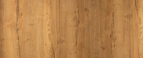 viejo marrón rústico luz brillante mesa tablero de madera pared piso parquet laminado textura - madera fondo pancarta panorama largo - Foto, imagen