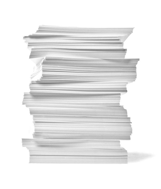 papír stack hromada kancelářské papírování podnikání vzdělávání - Fotografie, Obrázek