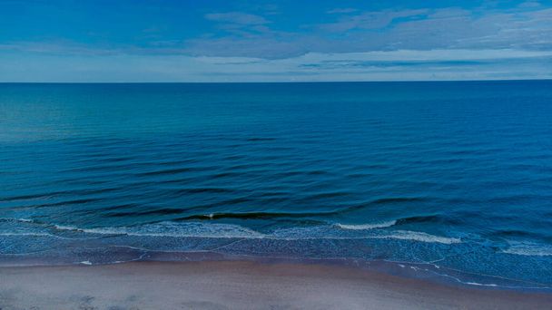 Kävele Puolan Itämeren rannikolla Mielnon lähellä - Puola - Valokuva, kuva