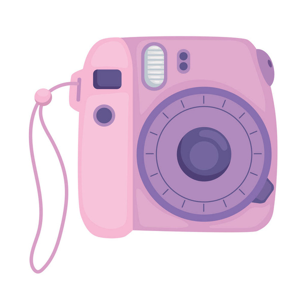 camera for instant photo - Vector, Image