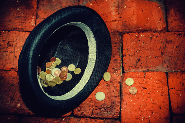 Hat with money - Photo, Image