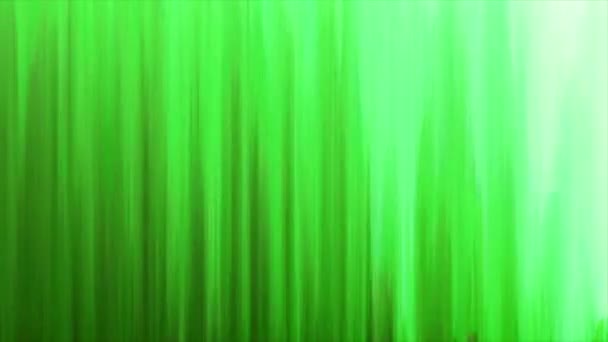 Abstract northern lights shining in the sky, seamless loop. Design. Green and white visualization of aurora borealis. - Footage, Video