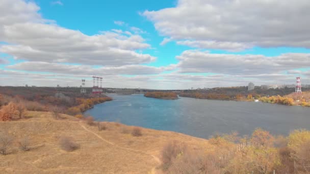 Přehrada elektrárny řeka - Záběry, video
