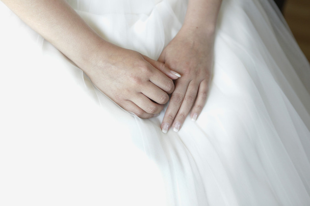 hands of the bride - Zdjęcie, obraz