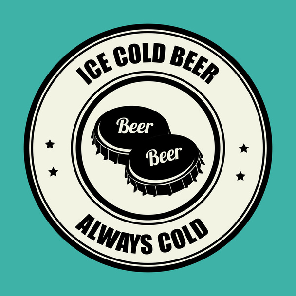 Beer design - Vecteur, image