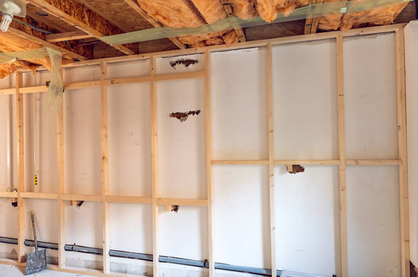 Oda ve garajın yeniden inşası - Fotoğraf, Görsel