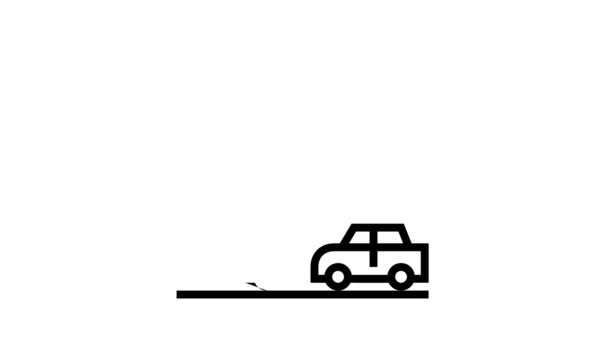 animace ikon víceúrovňové parkovací linky - Záběry, video