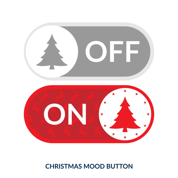Realistic switch toggle buttons set or tree Vector Image