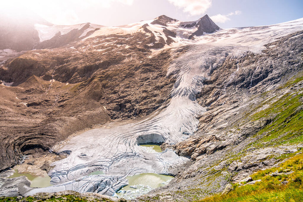 Mountain glacier in Austrian Alps - Zdjęcie, obraz