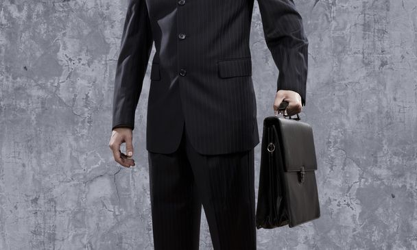 Businessman body in suit - Φωτογραφία, εικόνα