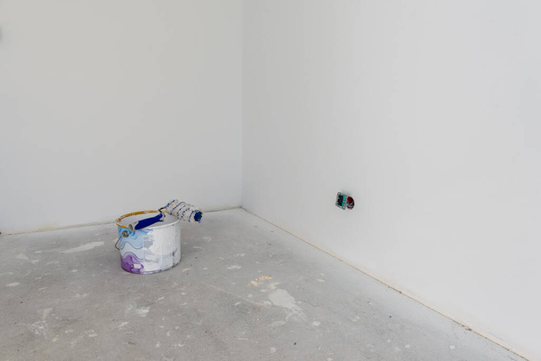 Apartment interior at painting and renovation. - Photo, Image