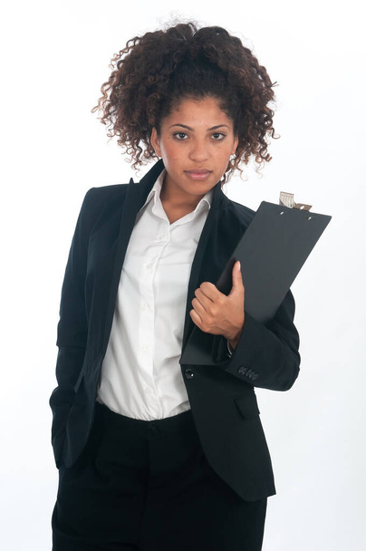 African American business woman in her jacket suit - Photo, Image