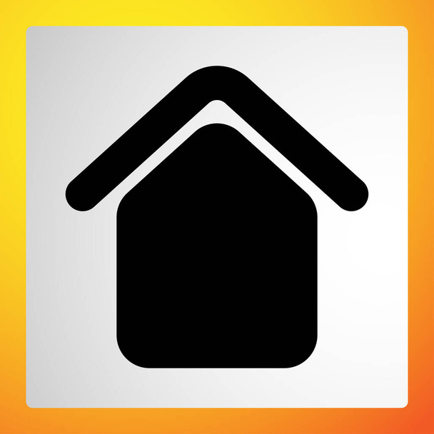 House, aparment, cabin icon, symbol and logo - Vecteur, image