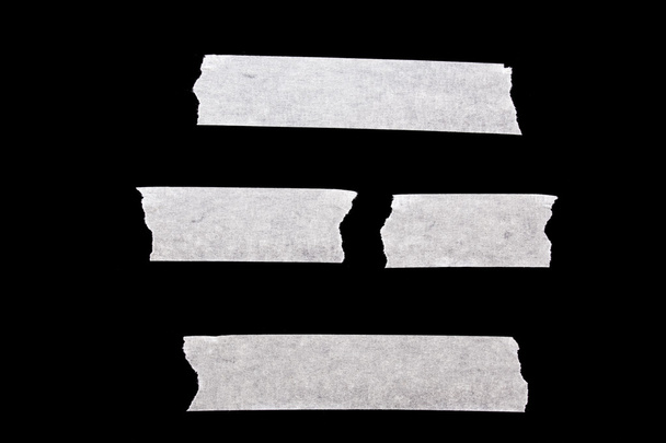 maskovací páska izolovaných na černém pozadí - Fotografie, Obrázek