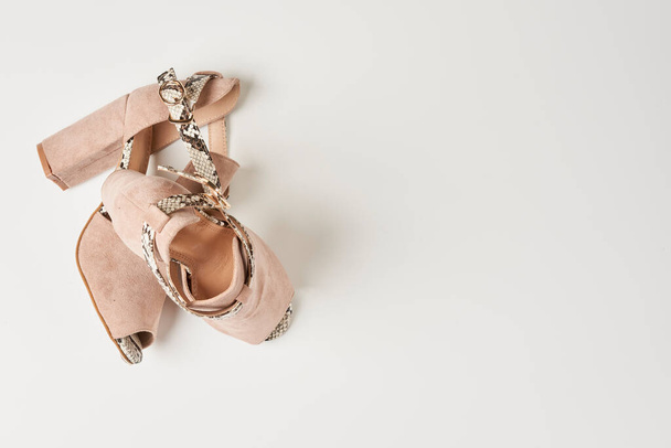 Para eleganckich kobiet buty na obcasie - Zdjęcie, obraz